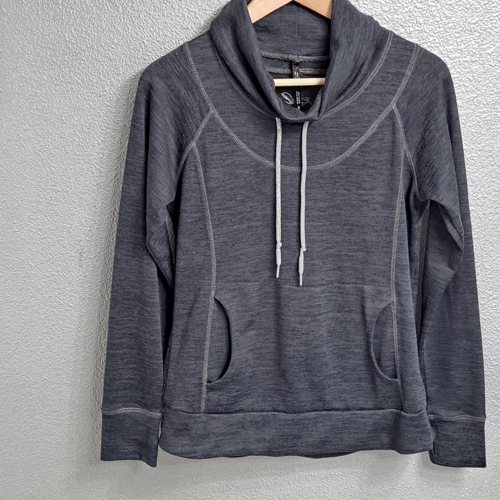 Kuhl Lea Grey Athletic Sweatshirt Size S